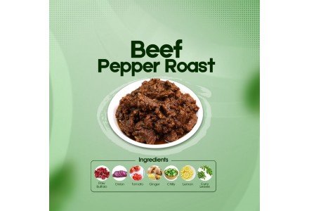 Instant Beef  Pepper Roast Kit( excluding pepper)